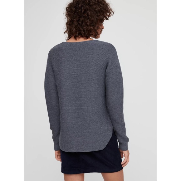 Wilfred Free 100% Merino Wool Wolter Sweater in Chartreuse - Picture 3 of 8